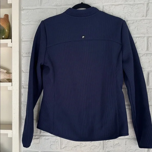 Fabletics Pace Navy Blue Size Small Quarter Zip - Picture 8 of 8